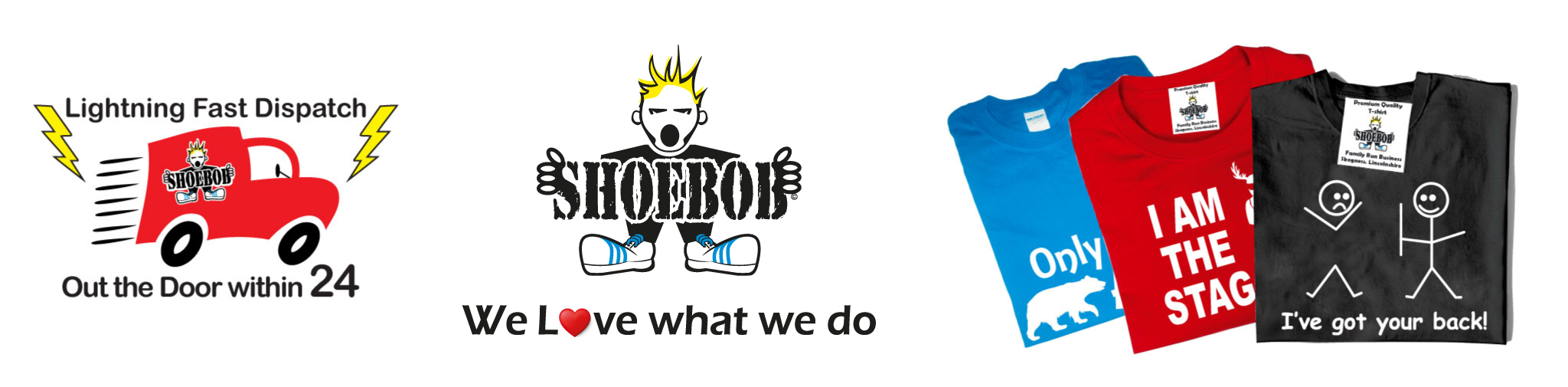 Shoebob the T-shirts specialists